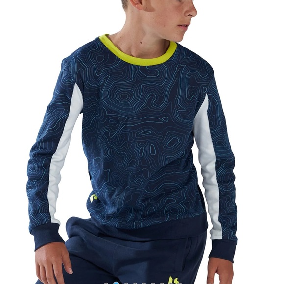 Landerlife Kids Reversible Sweatshirt - Picture 2 of 6